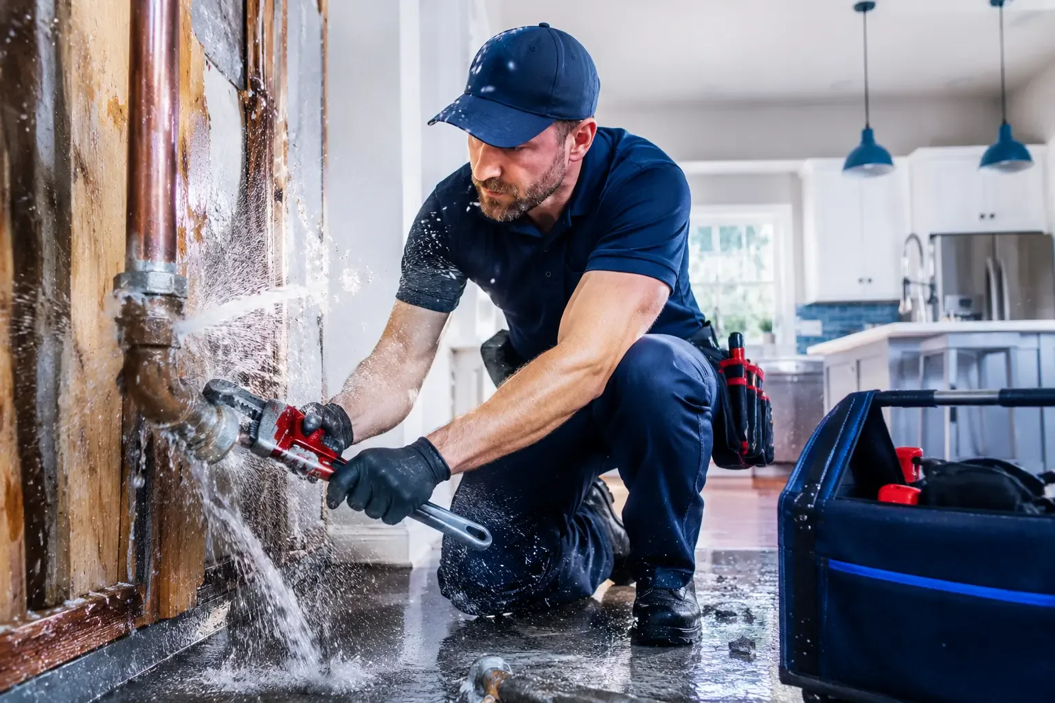 Local emergency pipe repair professionals in Martinsville, IL